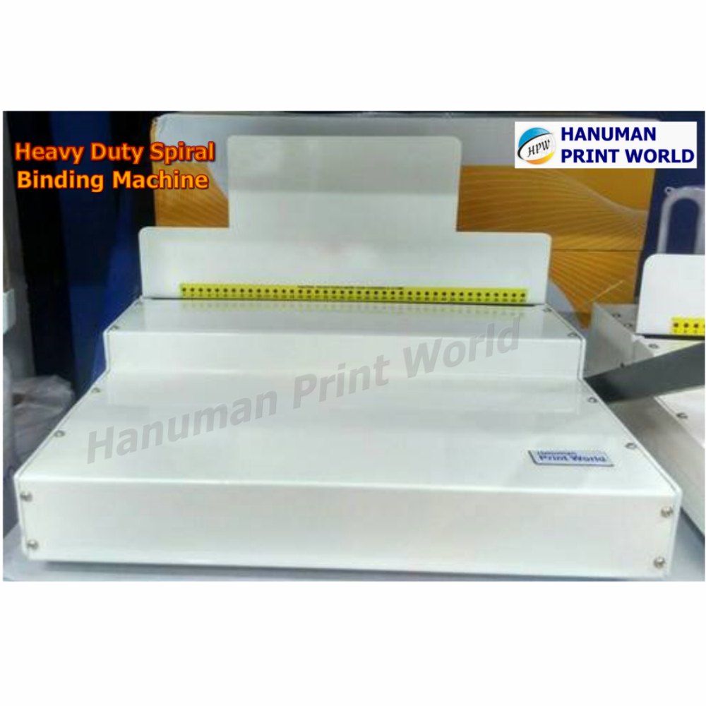 heavy duty spiral binding machine