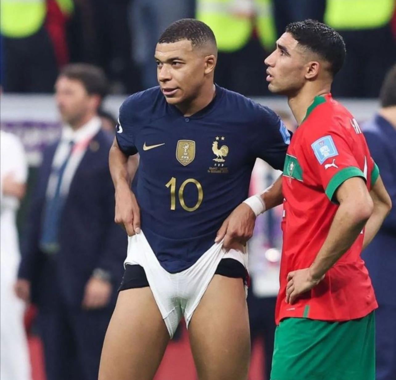 mbappe cock