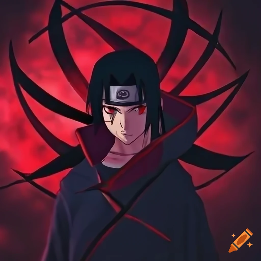 mangekyou sharingan itachi uchiha