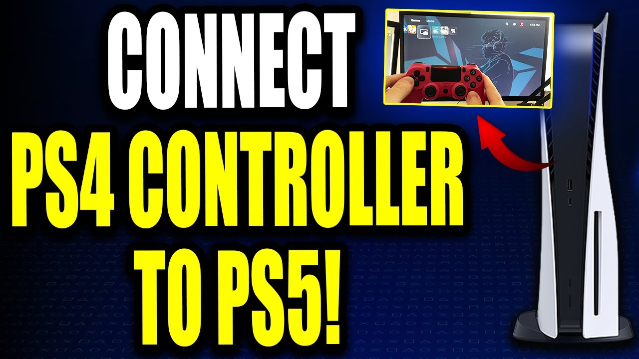 can you play on a ps5 with a ps4 controller