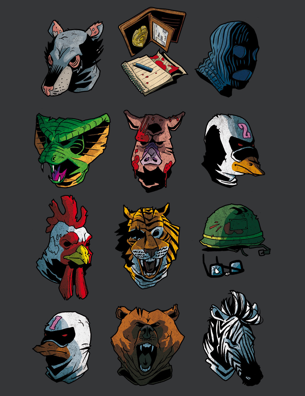 hotline miami characters