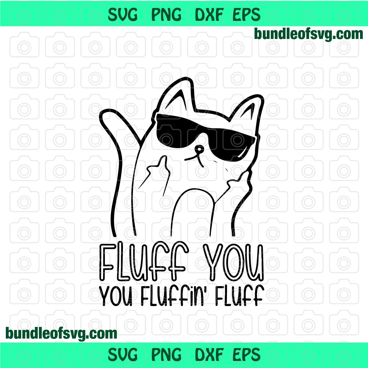 funny cat svg