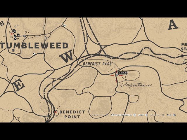 red sage location rdr2