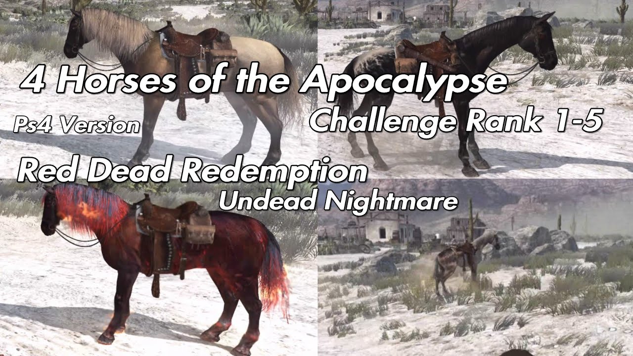 rdr 4 horses of the apocalypse