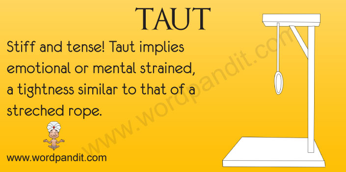 taut meaning in malayalam