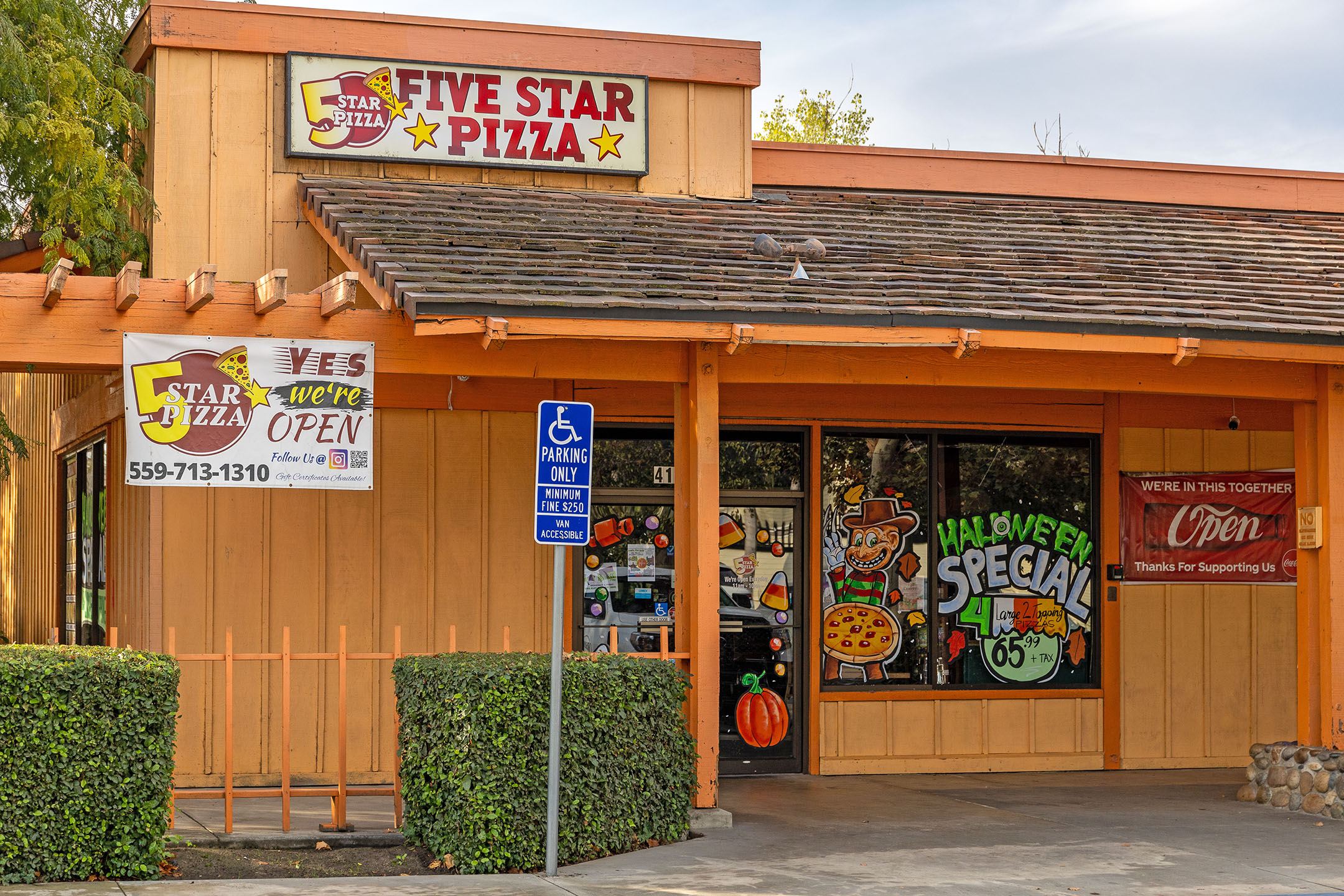 five star pizza visalia