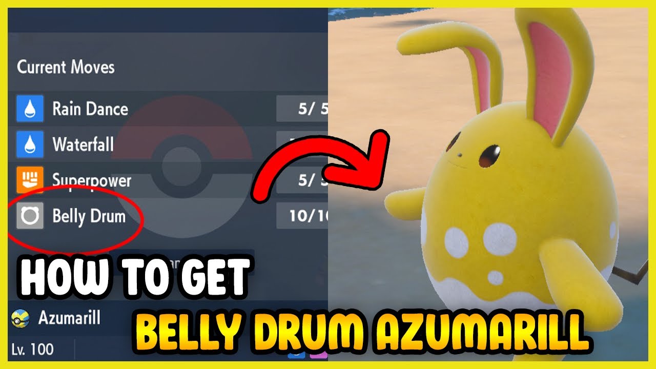 azumarill with belly drum