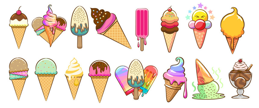 clipart for ice cream