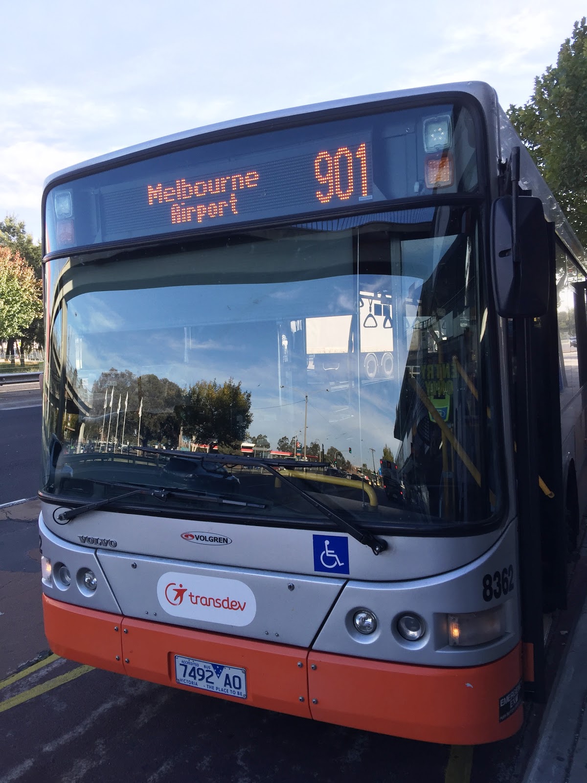 901 bus melbourne airport