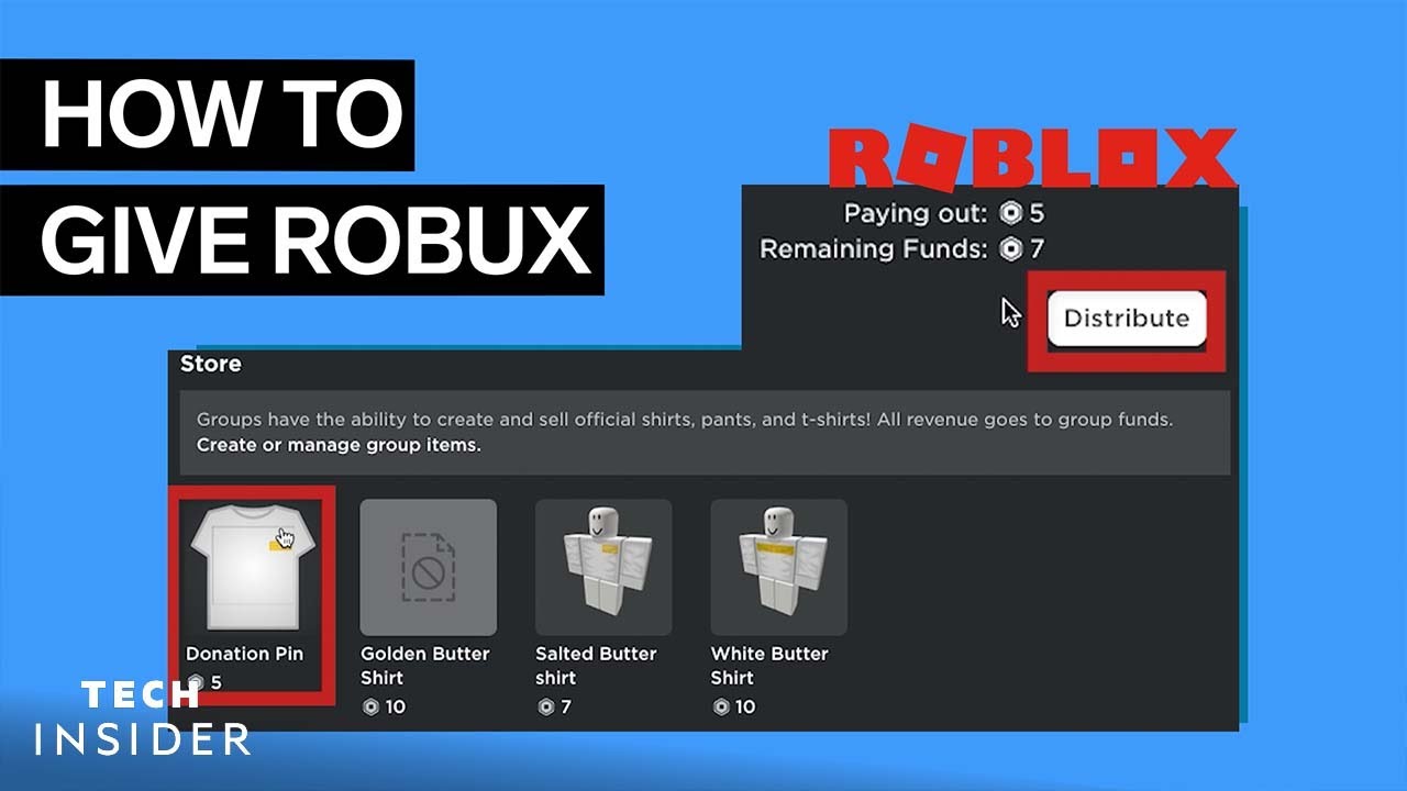 how to give people money on roblox