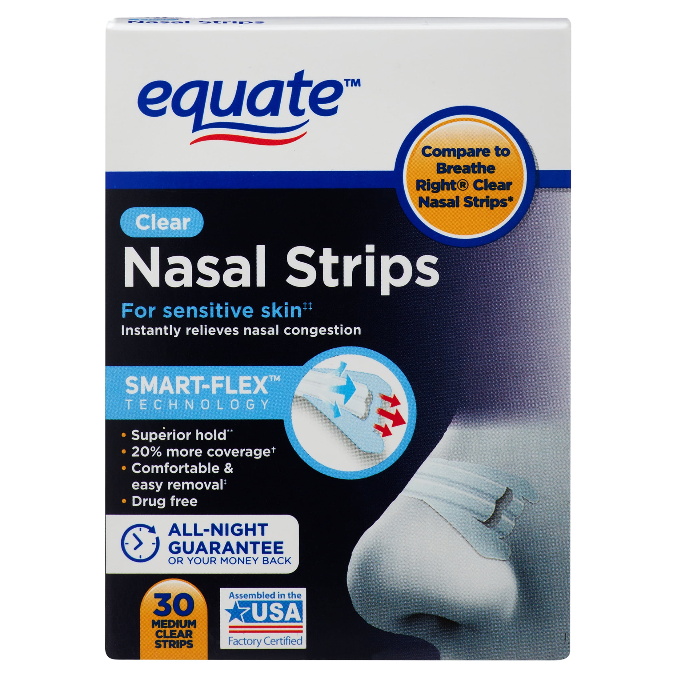 equate nose strips