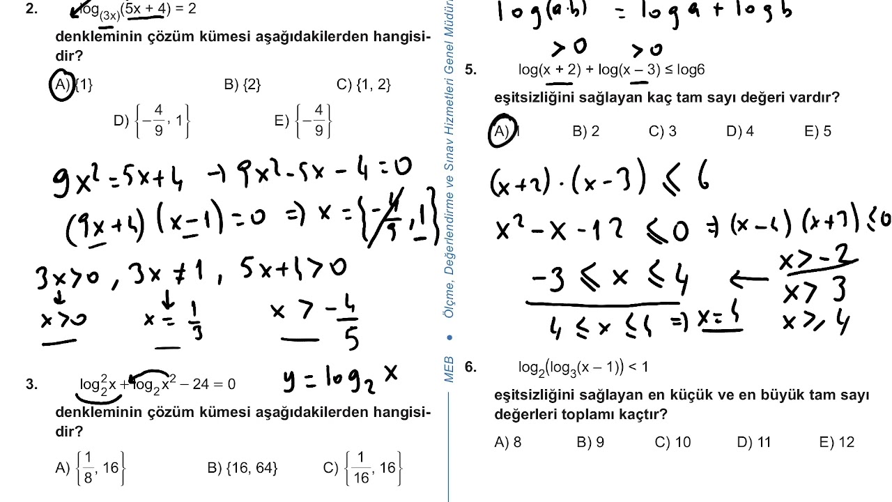 kazanım kavrama testleri 12