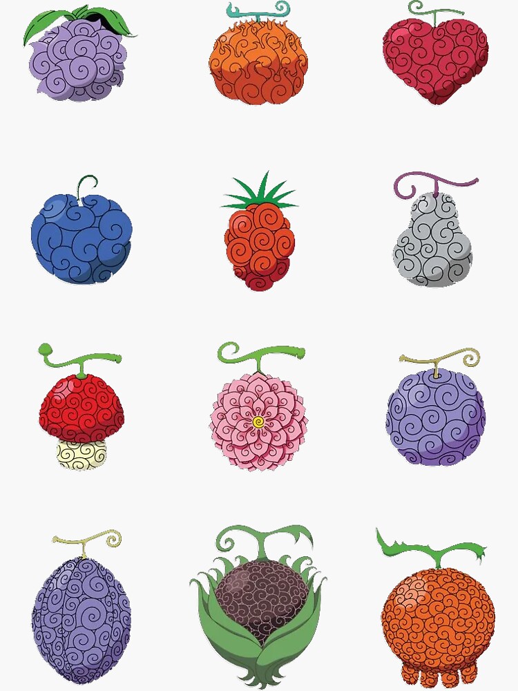 all one piece fruits