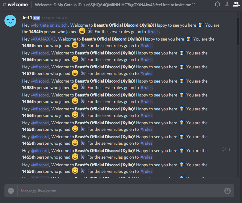 raid servers discord