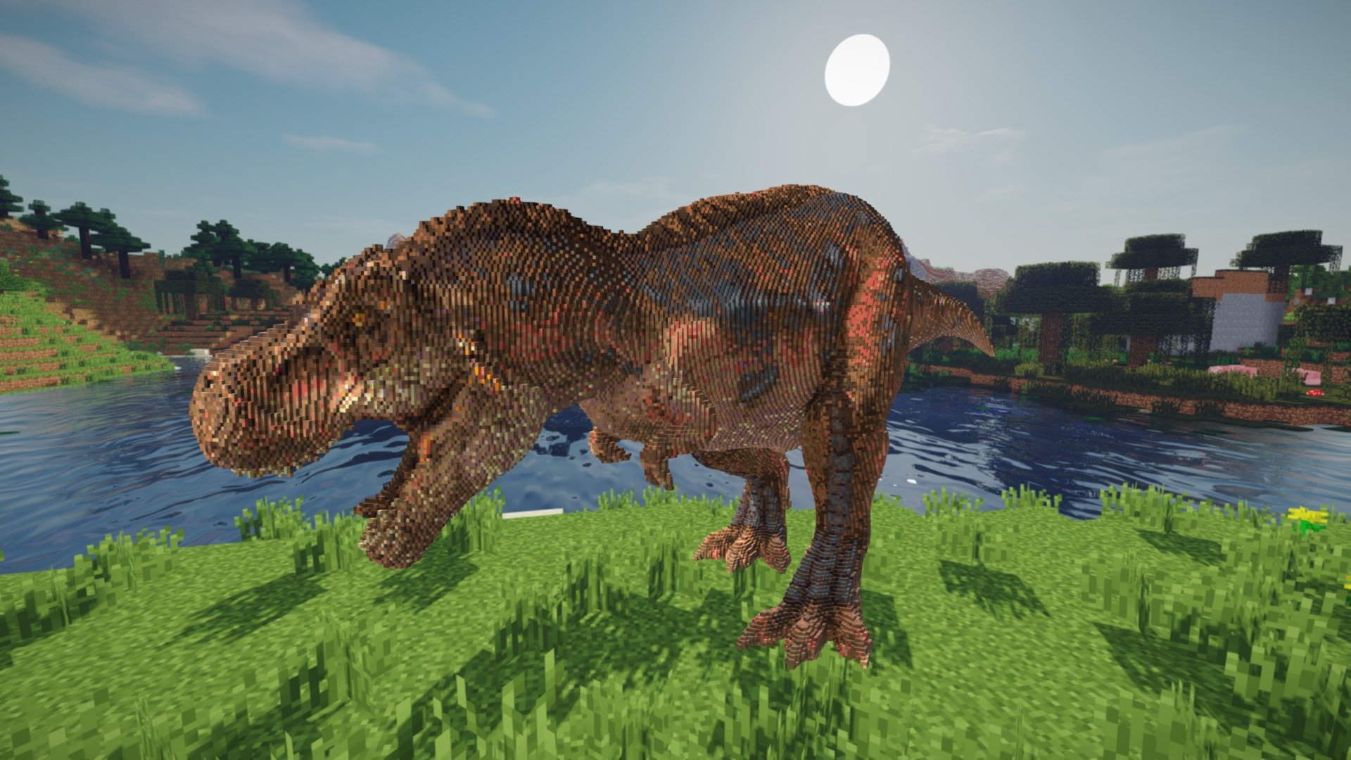 minecraft trex