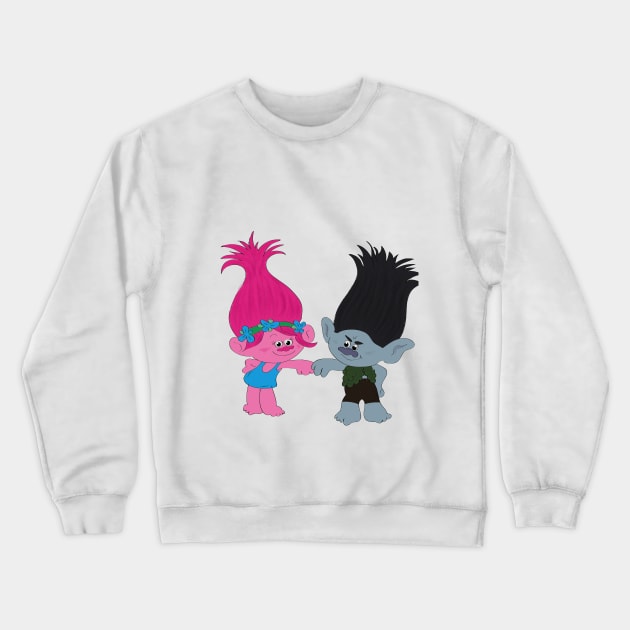 trolls poppy sweatshirt