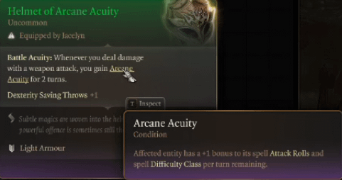 arcane acuity bg3