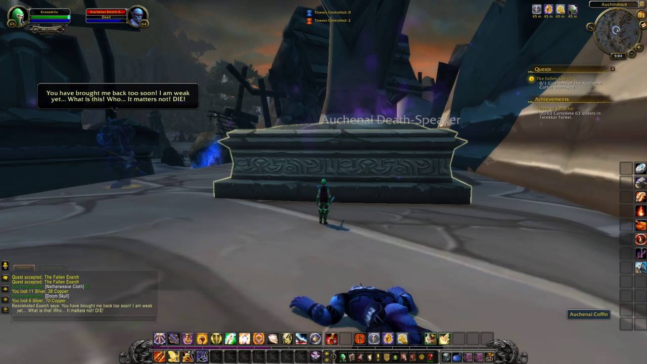 wow the fallen exarch