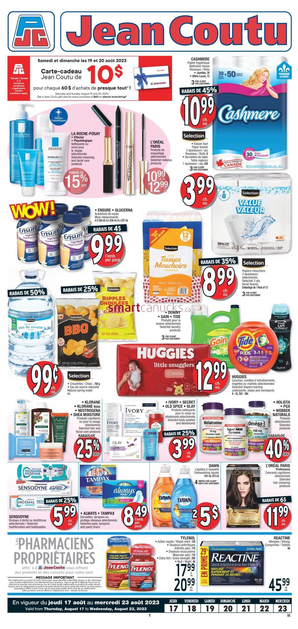 jean coutu flyer