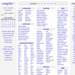 craigslist.toronto