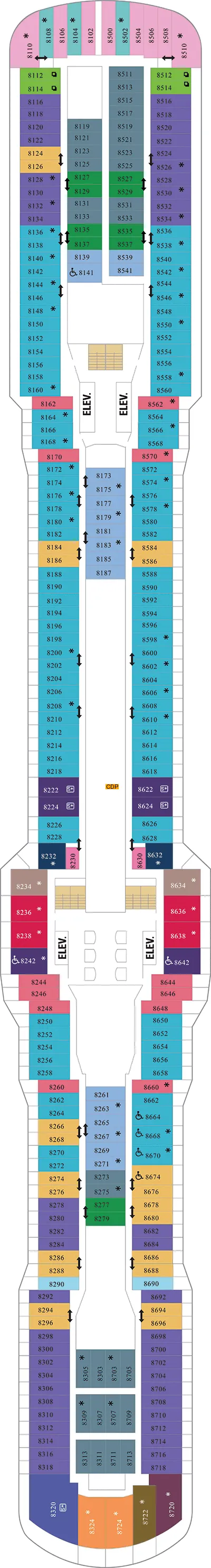 quantum of seas deck plan