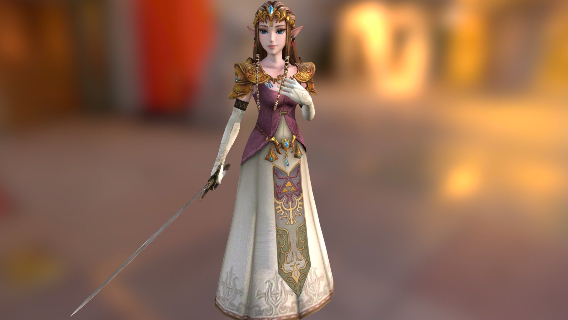 twilight princess 3d models