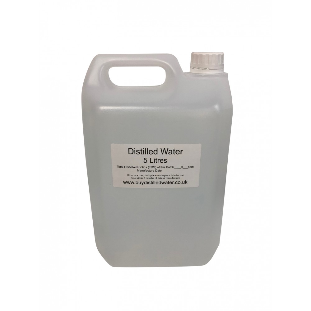 distilled water 5 litre