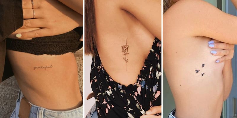 tatuajes en las costillas