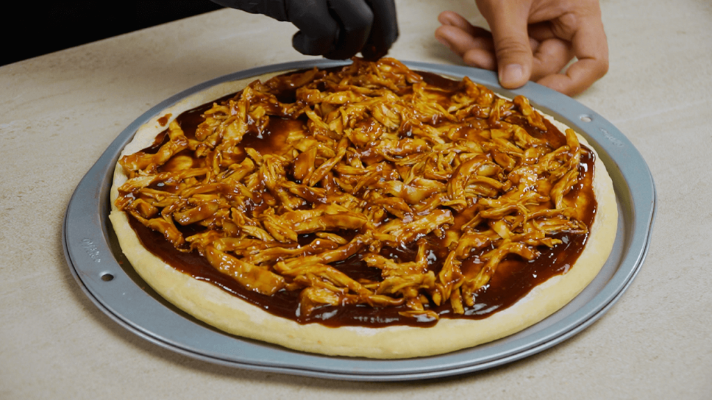 dominos bbq chicken pizza