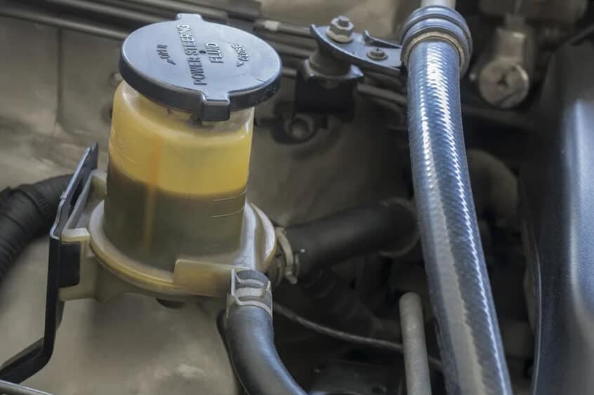 power steering fluid hose replacement cost