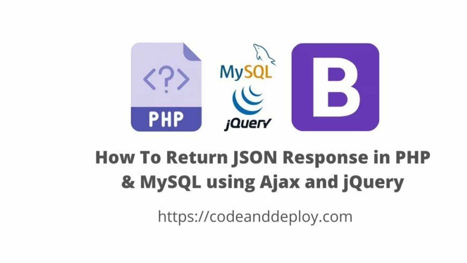 return response json laravel ajax