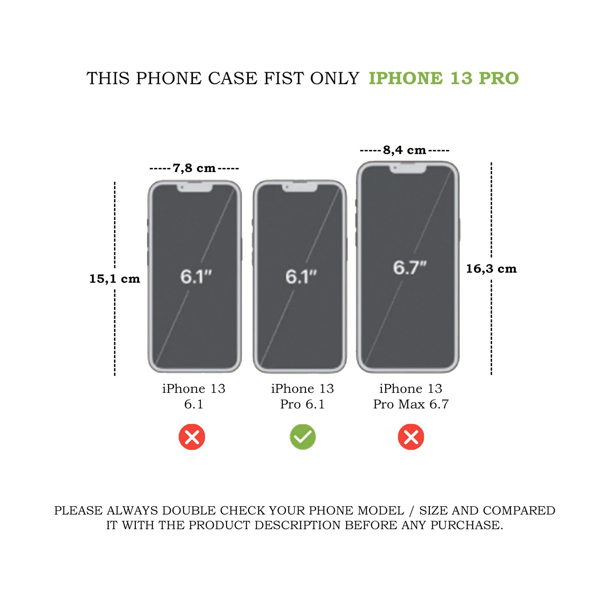 iphone 13 pro max dimensions cm