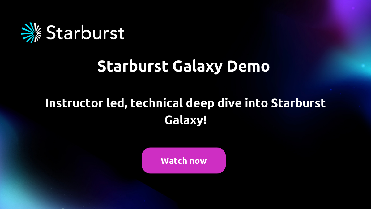 starburst demo