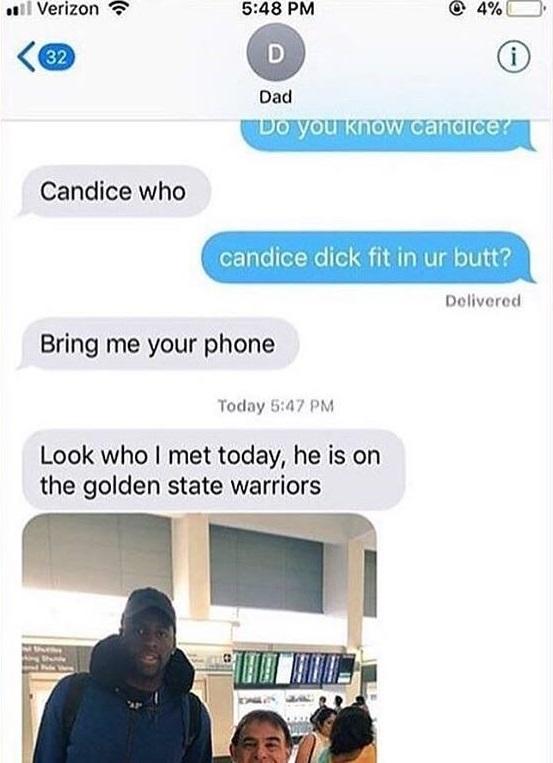 candice joke meaning