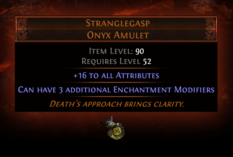 poe unique amulet