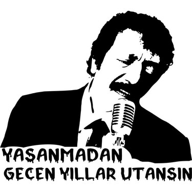 müslüm gürses sticker araba