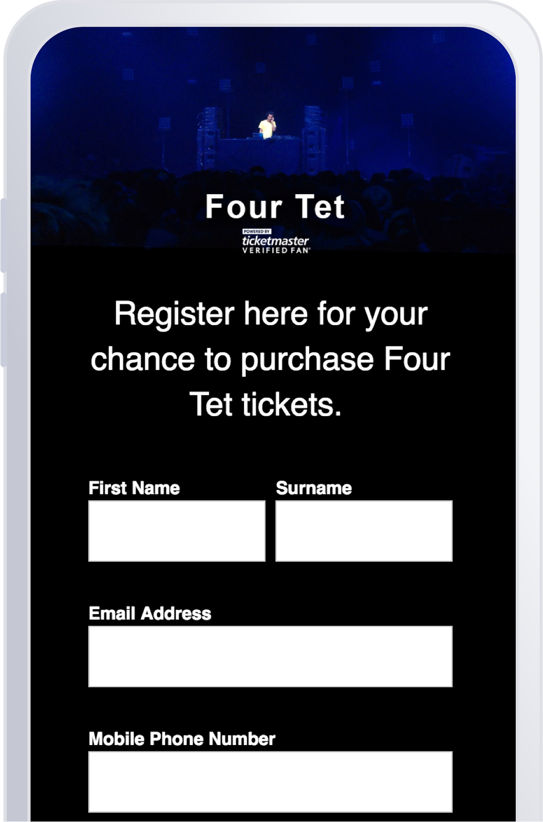 how to get verified fan on ticketmaster