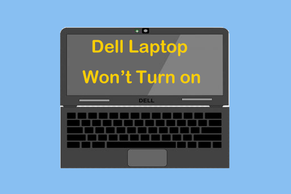 dell laptop not opening