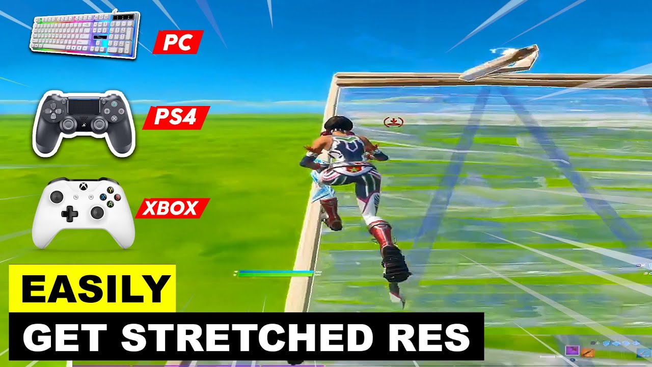 how to get stretch resolution on pc