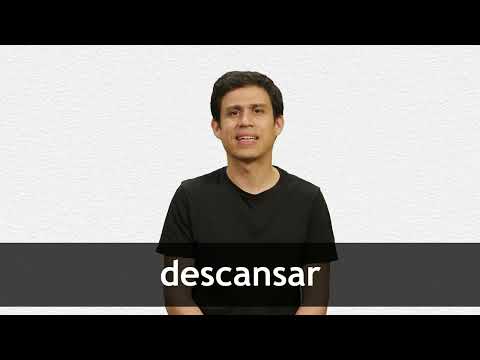 descansar in english