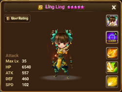 ling ling summoners war