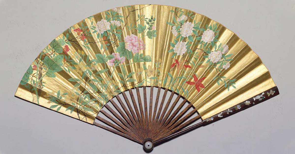 hand fan in chinese