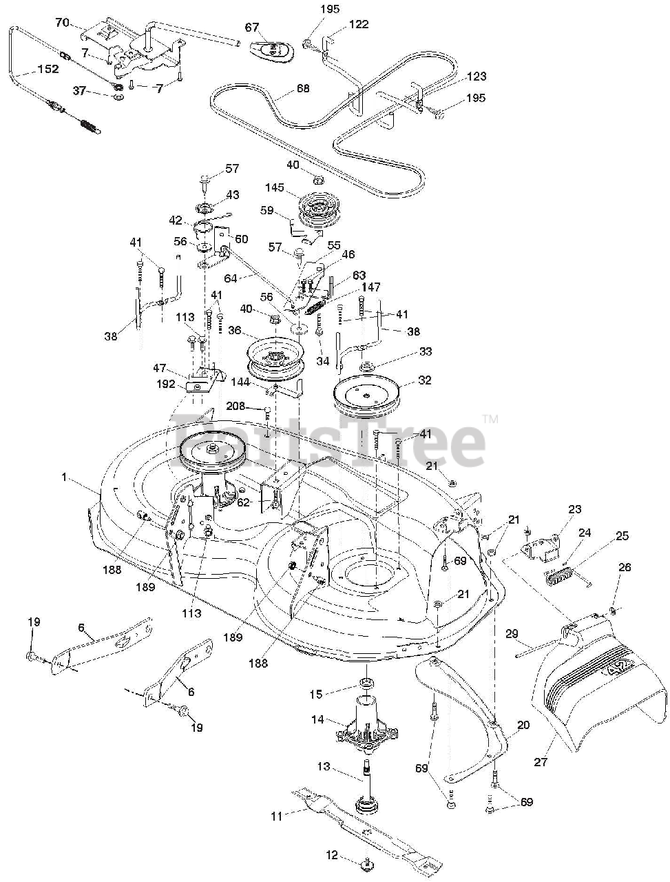 ariens lawn mower parts