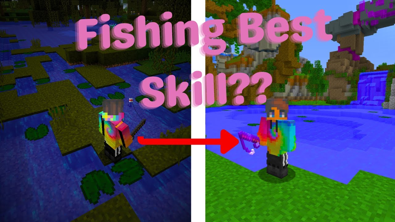 minecraft fishing skill