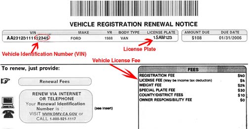 ca dmv registration