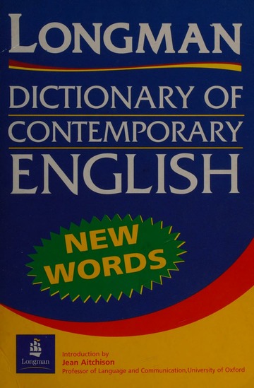 longman dictionary of contemporary english pdf