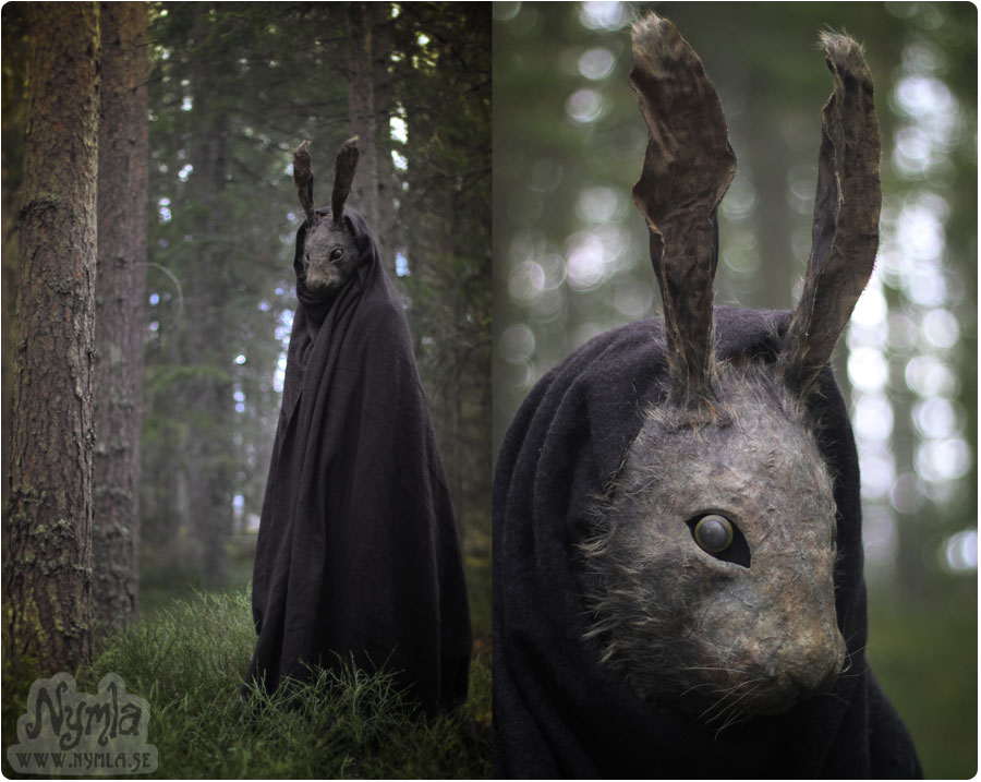 scary rabbit mask