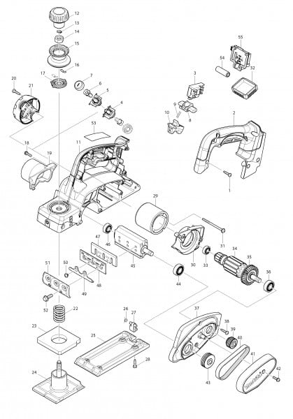 makita spare parts list