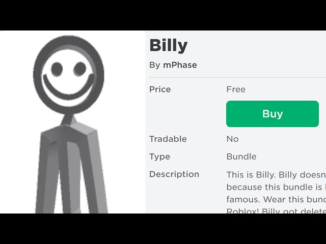 roblox billy