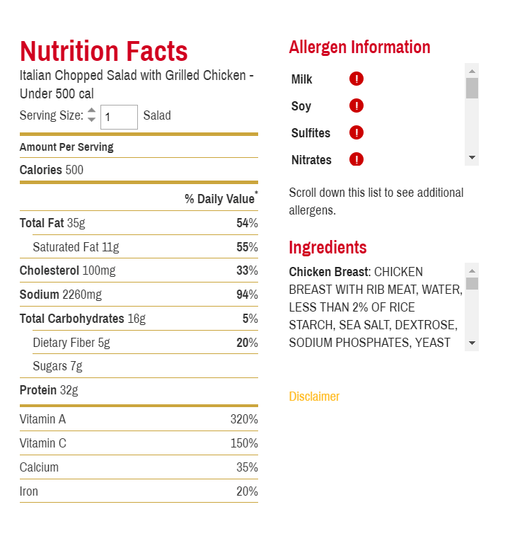 firehouse subs nutritional information